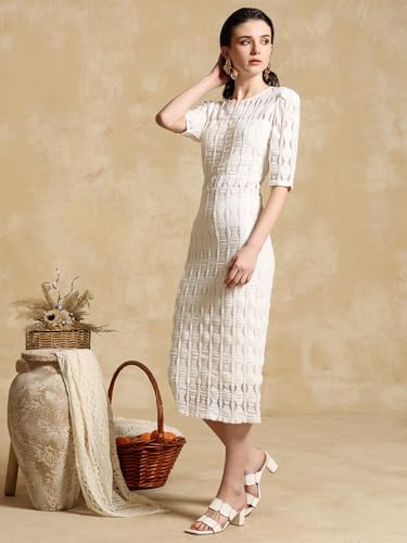 Kazo Luna Mini Dress Off White