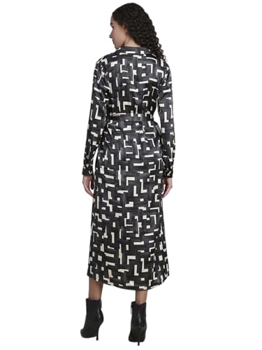 VERO MODA Womens Midi Dress Black