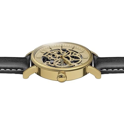 Ingersoll The Prince Automatic Gold Skeleton Dial Analog Watch - for Men I18504