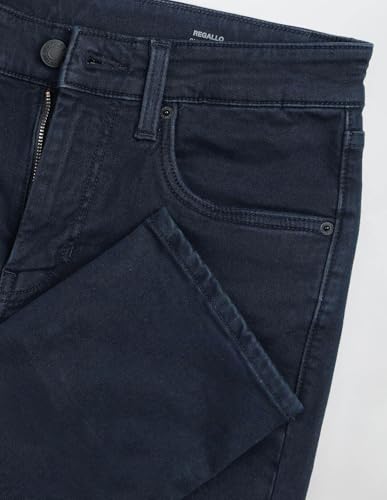 U.S. Polo Assn. Denim Co. Men's Regallo Skinny Fit Blue Jeans (UDJEN1959_Blue_32)