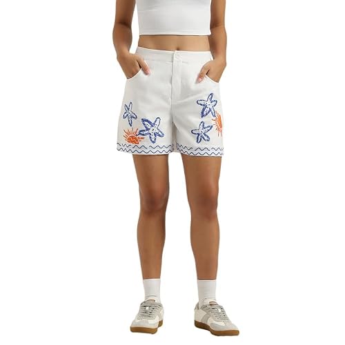 United Colors of Benetton Regular Fit Printed Shorts