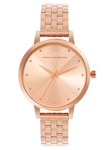 French Connection Analog Rose Gold Dial Women's Watch-FCJR01