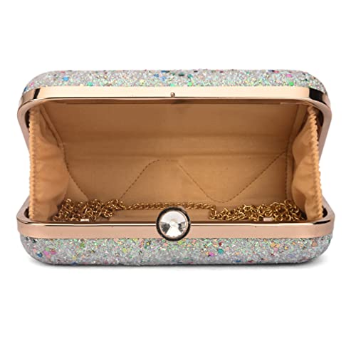 For The Beautiful You Women's Hand Clutch (Grey Multi)