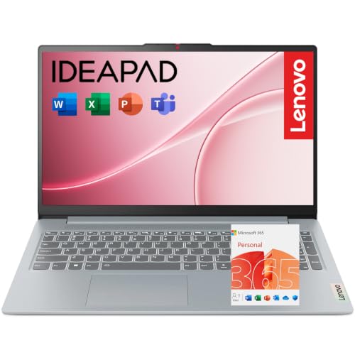 Lenovo IdeaPad Slim 3i • 15.6" FHD Laptop with Microsoft Office 365 Included • Intel 4 Cores • 128GB PCle SSD • Windows 11.