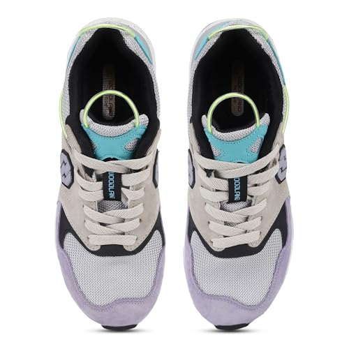 Woodland Purple/Grey Sneakers – Premium Stylish Trendy Fashion Footwear, Comfortable & Durable Design, Perfect, Casual Outings, Office, Lightweight Shoes