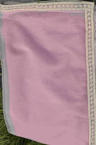 Womanista Women's Pink Color Silk Blend Codding With Sequinns Work Kurta set(Kurtaset_1373_XXL)