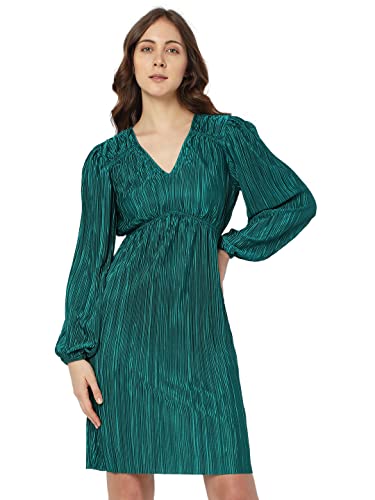 VERO MODA Regular Dress (274529301_Alpine Green_L_)