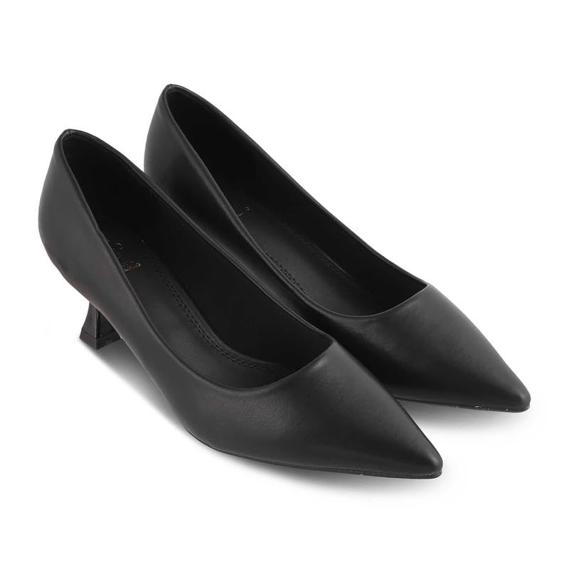 tresmode 239-BRE Black Women Pumps EU/41 UK/8