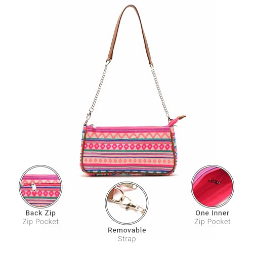 Boho Girl Pink Blossom shoulder Bag