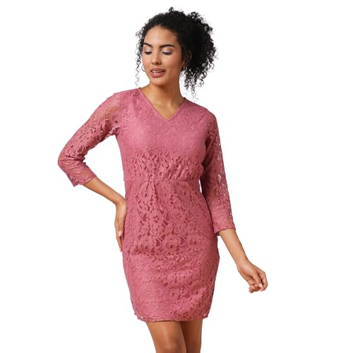 Globus Women Dress (GS570717_Pink_S)