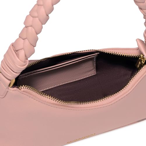 Miraggio Carla Shoulder Bag For Women | Small Shoulder Bag | Gift Items For Women (Pink)
