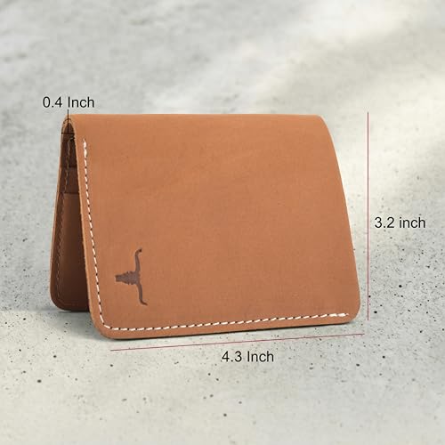 URBAN FOREST Joe Vintage Cognac Leather Wallet for Men