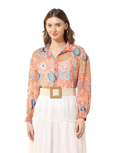 U.S. POLO ASSN. Women's Relaxed Fit Shirt (UWSS25SHT216