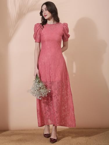 Globus Women Dress (8909389034618_Pink_XL)