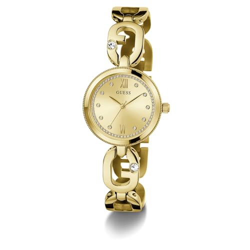 GUESS Analog Gold Dial Women's Watch-GW0759L2