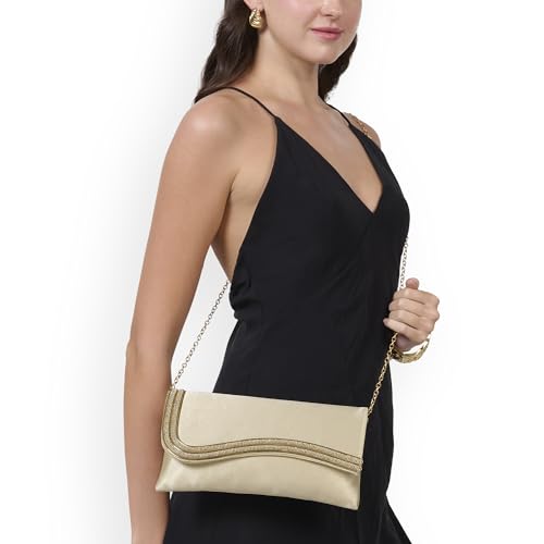 Lavie Women's Riva Curve Strap Envelope Clutch | Ladies Purse | Gift For Women
