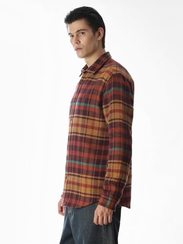 Jack & Jones Men's Regular Fit Red Shirt