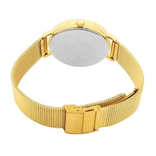 Alba AG8N80X1 Champagne Mesh Strap Ladies Watch