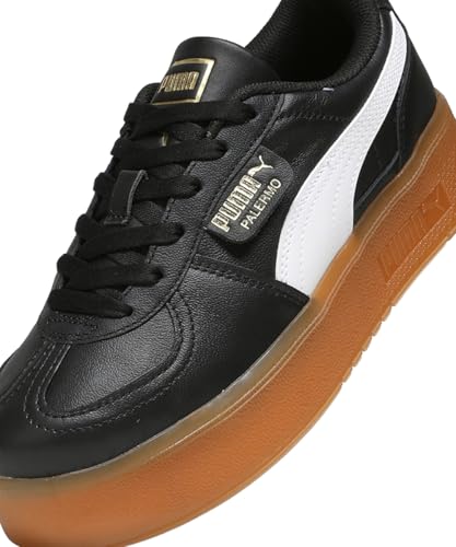 PUMA , Women, Palermo Elevata Lth Wns, Black-Gum, Sneaker, 3UK, (40046101)