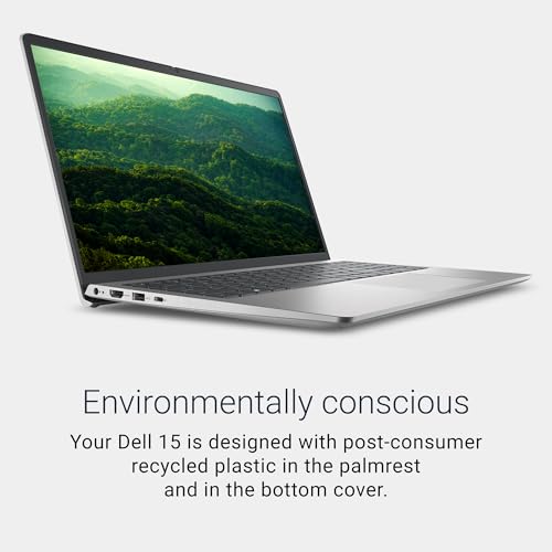 Dell 15 (Previously Inspiron) 13th Gen Intel Core i5-1334U Processor, 15.6" FHD, 120Hz, IPS, Anti-Glare Display, 8GB DDR5 RAM, 512GB SSD, Win 11 + Office H&S 2024, Silver, 1.63 Kg Thin & Light Laptop