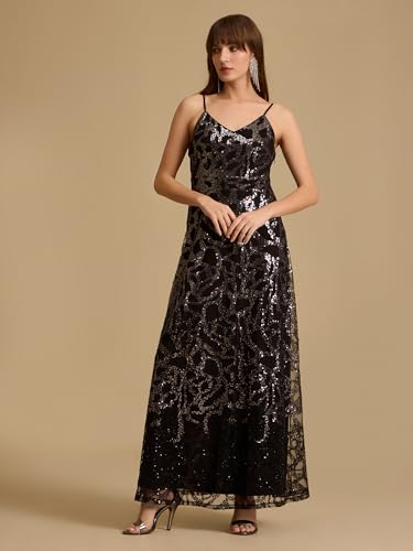 Kazo Elliot Maxi Dress for Women Black