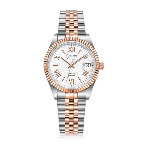 Alexandre Christie 5014LDB Women's Classic Quartz Watch 31mm (Silver White)