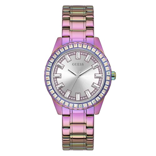 GUESS Analog Silver Dial Women's Watch-GW0111L5