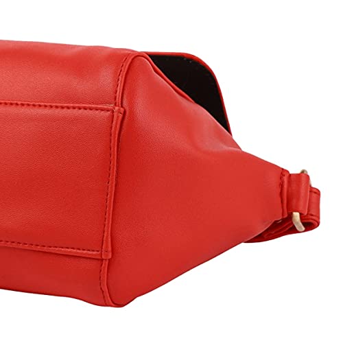 ACCESSHER stylish trendy Red Solid Sling Bag for girls and women