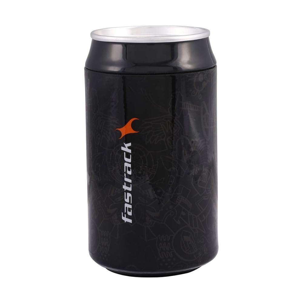 Fastrack Mens Analog White Dial Brown Band Leather Watch