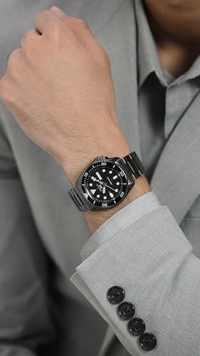 Seiko Analog Black Dial Men's Watch-SRPD65K1