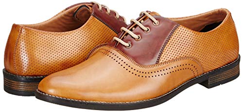 Centrino Men's Tan Formal Shoes - 6 UK/India (40 EU)(175-001)