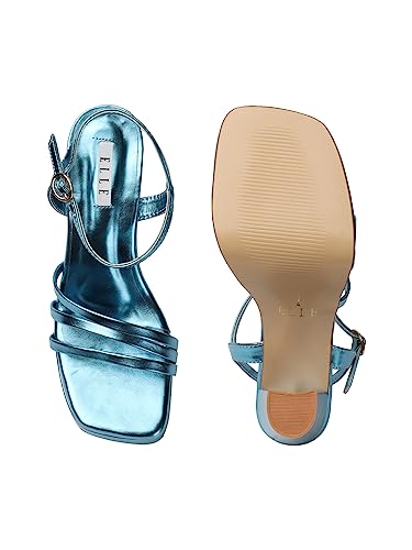 ELLE Women's Block Heel Gladiator Stylish Sandal