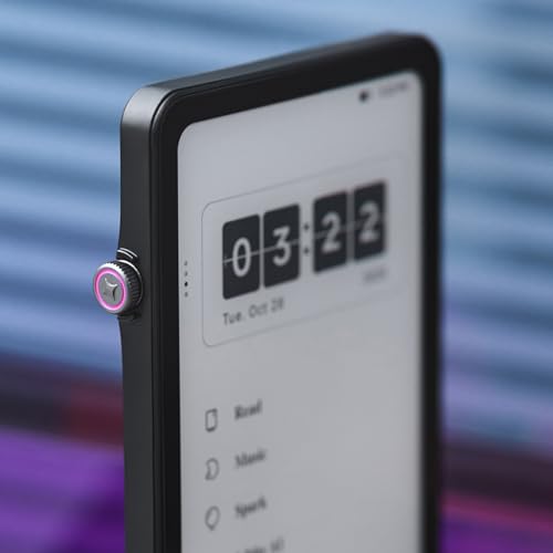 Durobo Krono – 6.13" Smart ePaper Focus Hub, 300 PPI 6G 128G Paper Tablet, with Smart Dial – an e-Reader, idea Keeper, and Audio Player All in one