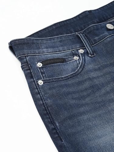Polyester Slim Fit Mid Rise Jeans