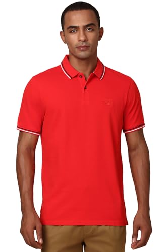 Allen Solly Men's Regular Fit T-Shirt (ASKPQRGFP62772_Cream