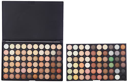 Make up For Life Professional 120 Colors Waterproof Eyeshadow Palette Natural Nude and Neon Combination Eye shadow Palette-03