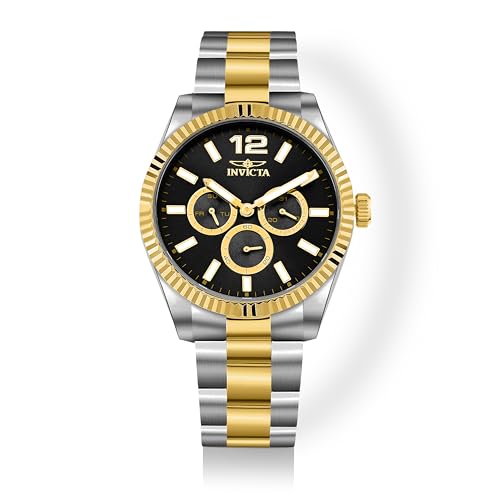 Invicta Specialty Quartz Caliber IM-Q-067 Movement Black Dial Analog Watch for - Mens 49515_N