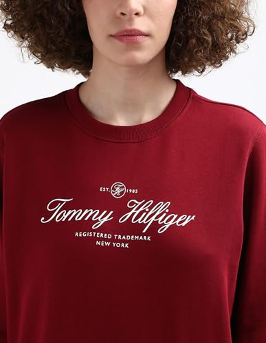 Tommy Hilfiger Womens White Color Sweatshirt L