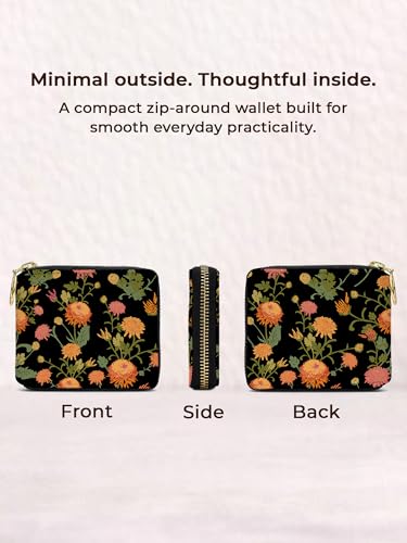 Kalankit Rakhi Gifts for Sister | Rakshabandhan Gifts for Sister, Wallet for Woman | Compact Pocket Small Purse for Women, Mini Bi-Fold Card Holder, Women's Wallet | Cute Money Purse for Girls