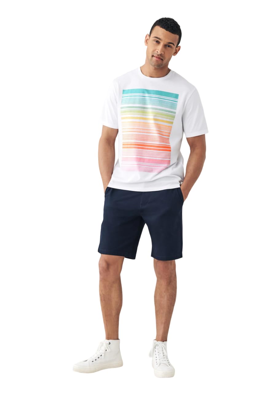 TAGAS Men's Loose Fit Slant Pocket Shorts || Shorts for Mens || Casual Shorts for Mens Navy