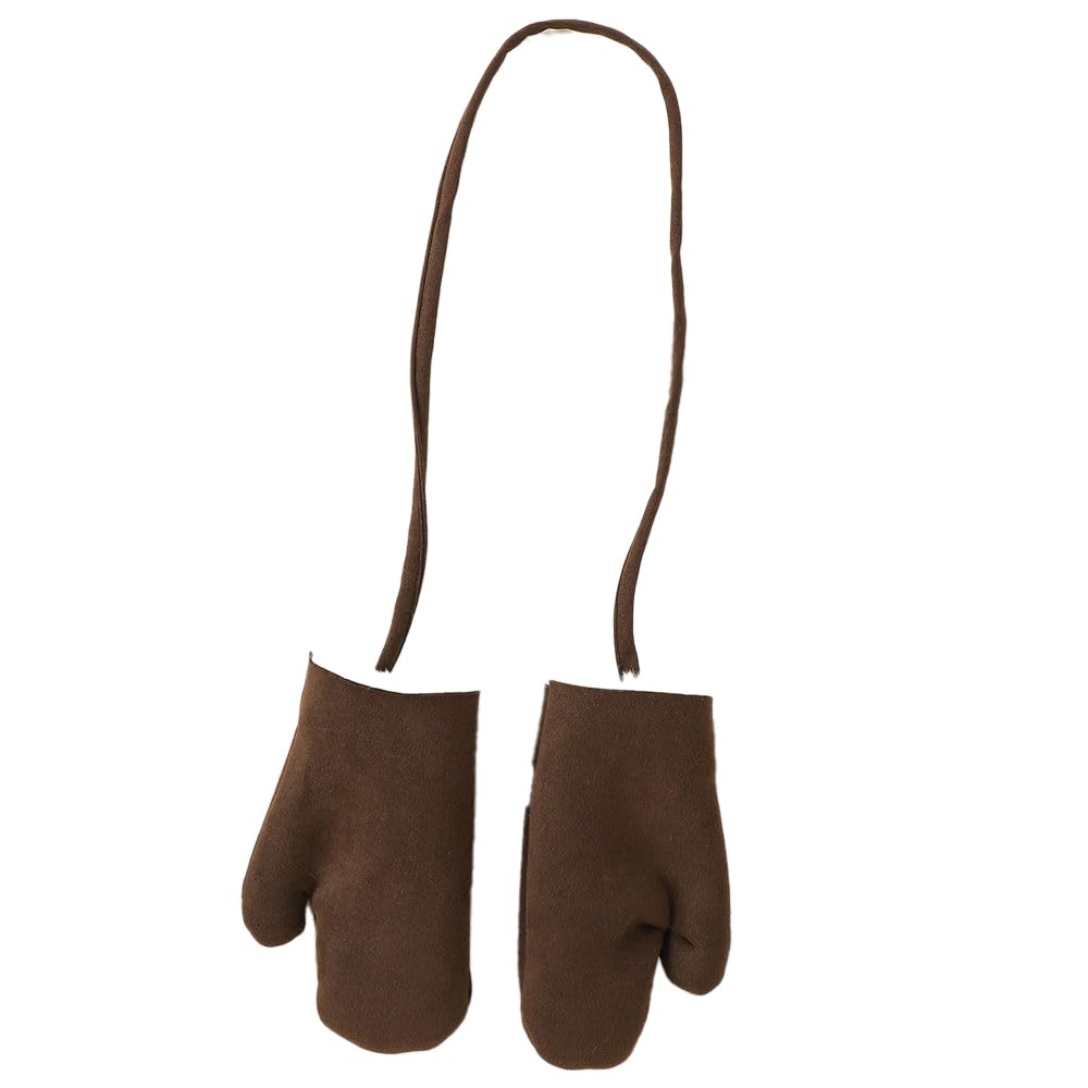 Hopscotch Girls Polyester Waist Length Jackets in Brown Color For Ages (5-6 Years)