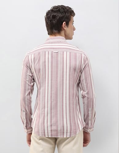U.S. Polo Assn. Denim Co. Men's Vertical Striped Regular Fit Shirt