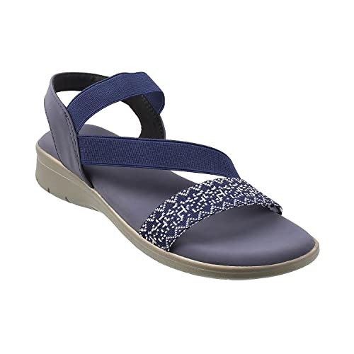 Metro Womens Synthetic Blue Sandals