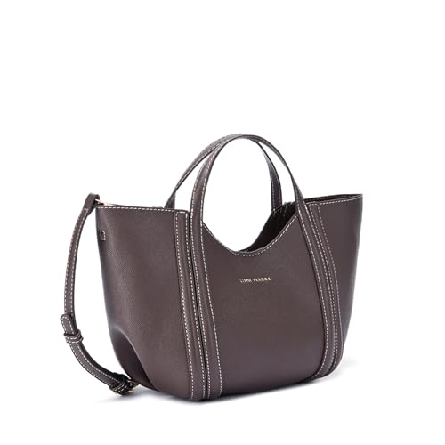 Lino Perros Voyage Cassis Coffee Satchel Bag