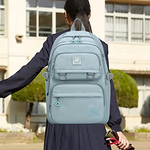 FABLOFT Travel Backpack Purse Multipurpose 15.6 inch Laptop Backpack Womens Backpack Blue