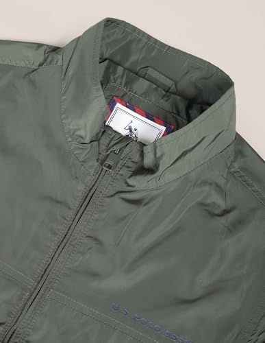 High Neck Windcheater Jacket