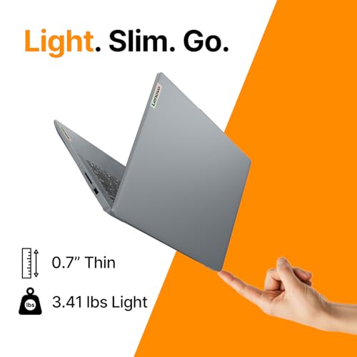 Lenovo IdeaPad Slim 3i • 15.6" FHD Laptop with Microsoft Office 365 • Intel 4 Cores • 128GB SSD • DDR5 • Quick Setup, Lightweight • Win 11