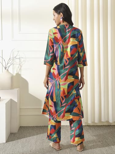 STORIES OF BANNO'S SWAGGER | Woman Polyester Printed Coord Set | Pajama Set | Coord Set for Women Blue