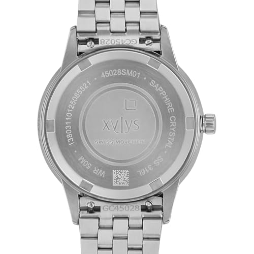 Xylys Waltz-L with Analog with Date Quartz Pink Dial Silver Stainless Steel Strap Watch for Women - 45028SM01E