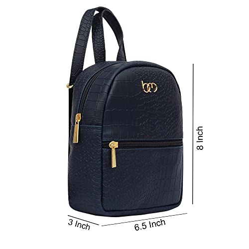 Bagsy Malone Vegan Leather Stylish and Trending Women Convertable Backpack for College Office Travel Bag Girls | Handbag Purse | Sling | Casual | Bagpack | College | Work Bag | Gifts for Women